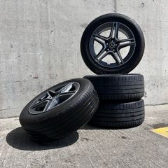 Genuine Mercedes AMG GLC 19" Alloy Wheels - TPMS Included, Staggered