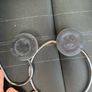 Stainless steel silver towel and toilet roll holders Image 4