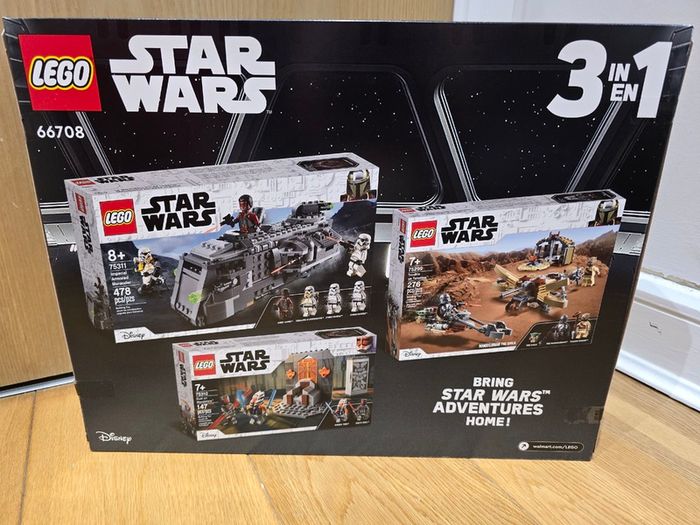Star Wars 66078 Bundle Pack, 3 in 1 (Sets 75299, 75310, and 75311) - Galactic Adventures Pack - set 1