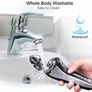 Electric Shavers for Men Cordless Rechargeable,Electric Razor for Men Wet&Dry Waterproof,Mens Shaver with Pop-up Beard Trimmer,Rotary Shaver with LED Display Image 7