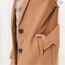 tan coat size XS Image 2