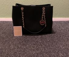 Black Michael Kors Tote Bag