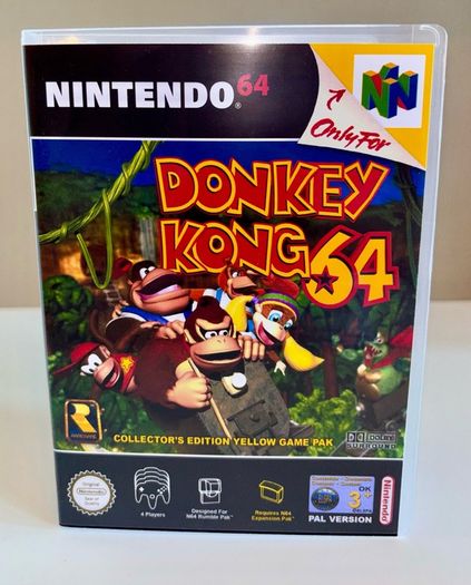 Custom Nintendo 64 Game Cases