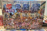 Gibsons Mike Jupp I love pets 1000 pieces jigsaw puzzle