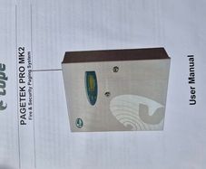 Fire Alarm Pagetek Pro Mk2