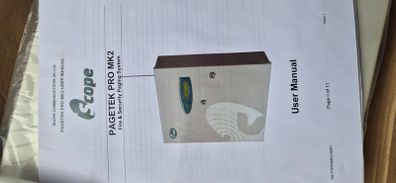 Fire Alarm Pagetek Pro Mk2