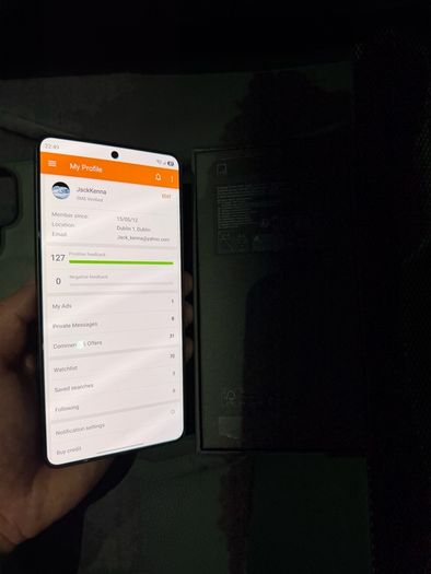 S26 Ultra 256gb Black