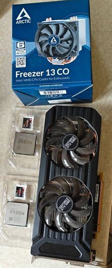 Computer parts, Ryzen, Noctua
