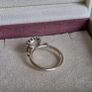 Pandora midnight star blue cristal ring in great condition size (56) Image 6
