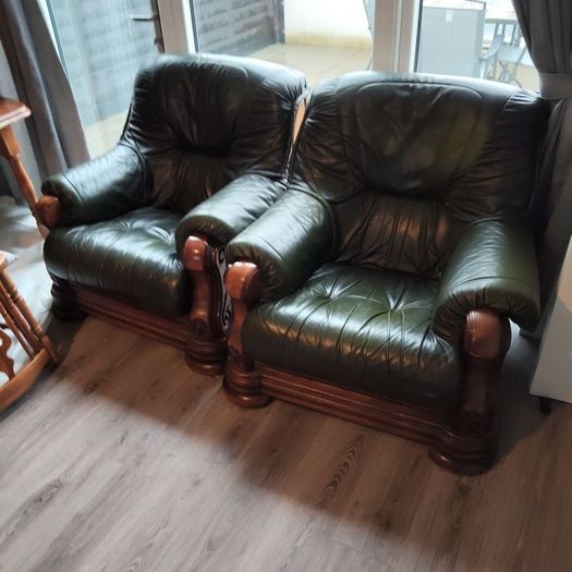 Dutch Oak 3-piece Suite