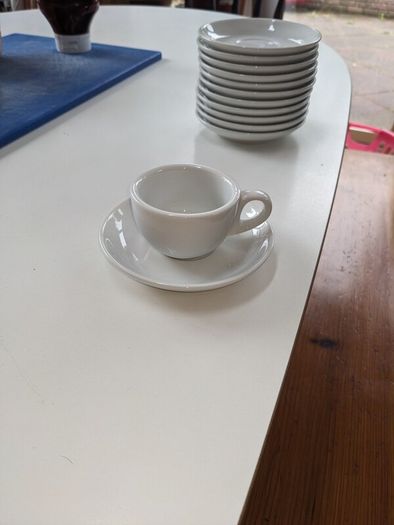 10 espresso saucers