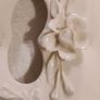 Beleek Esk Plate And 2 Rose  Bowl Vases. Image 6