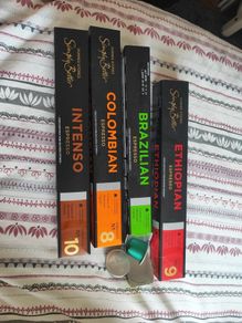 Nespresso coffee pods
