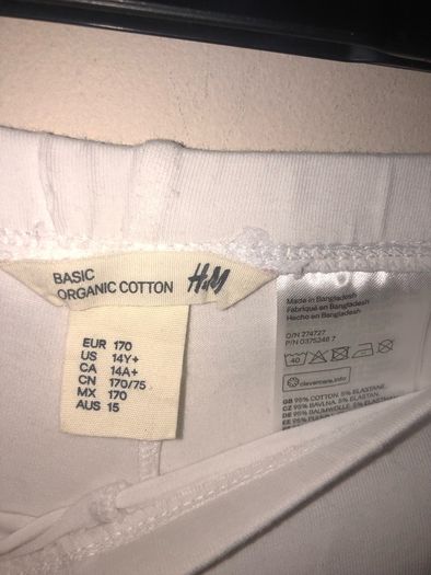 White leggings (age 14)