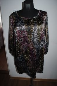 Moda at George silky long line top 3/4 length sleeve Perfect condition size UK20 EU48 Postage included