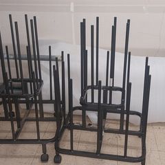 Rug display stands