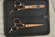 Barber scissors set