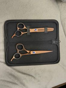 Barber scissors set