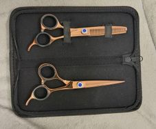 Barber scissors set