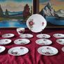 20 Piece Queen Anne Opera Pattern Bone China Gold Gilt Tea Set For 6 Person Setting Made In England Image 7