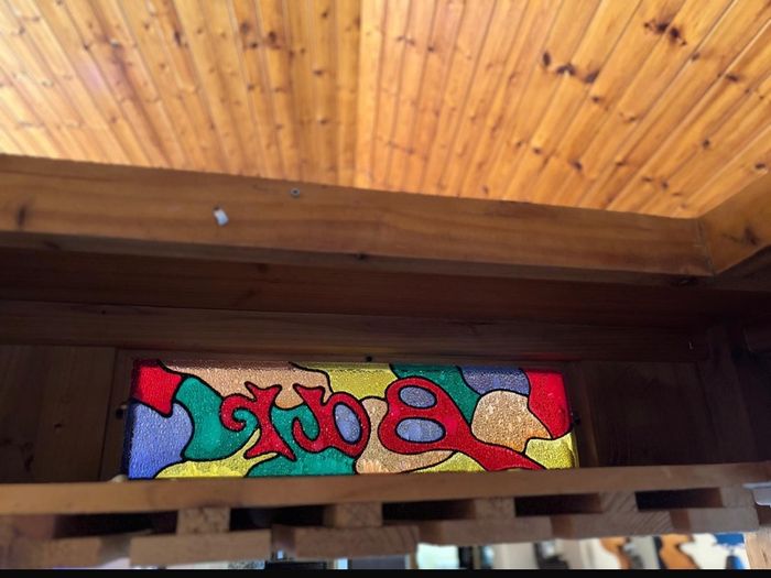 Hardwood bar
