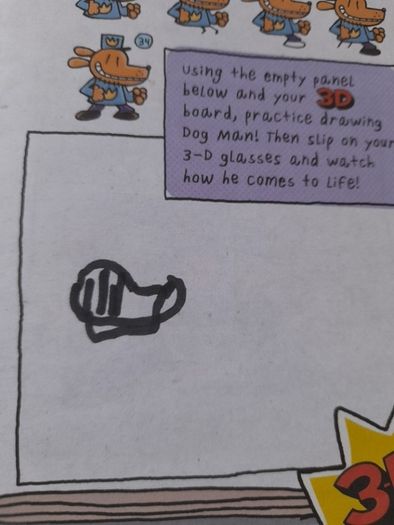 Dog Man - Guide to creating comics in 3-D
