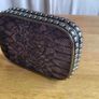Axel Clutch Bag - Metal Frame with Shoulder Chain Image 4
