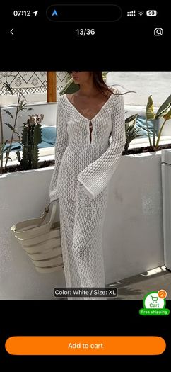 Crochet Maxi Dress