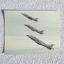 ROYAL NAVY (photoprints x 5) - Sea Harrier fighter jets, F174 Frigate & aircraft carrier deck with aircraft (1980's / 1990's) Image 9