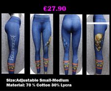 Heavy Metal and Rock Leggings for ladies
