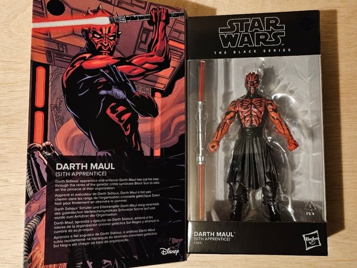 Star Wars Darth Maul 6" Scale Black Series New & Unopened