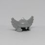 LEGO Castle Knights Dwarf Miner Minifigure Helmet Prototype Flat Gray Unreleased Colour Very Rare And Hard To Find Set 61848 Image 7