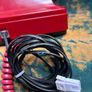 Vintage Red landline telephone Image 5