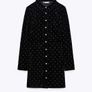 Zara Shimmery Velvet Dress Image 7