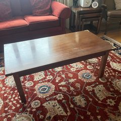 Handmade mahogany table
