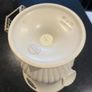 Wedgwood Etruria Moonstone Vase with original metal flower frog Image 4