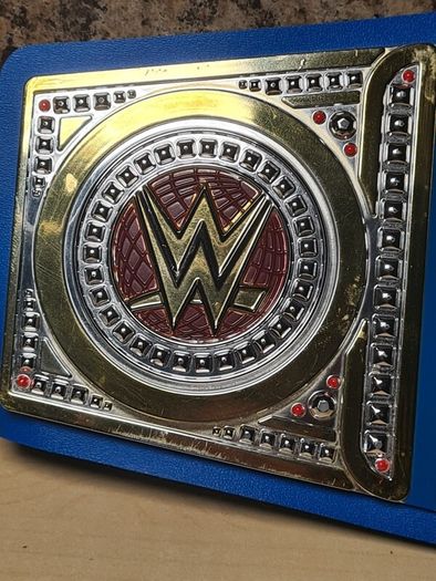 Kids Junior Wwe Wrestling Belt Universal Champion Blue Mattel 2014
