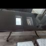 Mahogany Dining room table with 4 chairs and 2 carvers Image 2