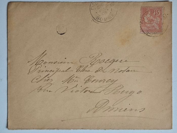 Antique Collection: 10 Vintage French Handwritten Letters Envelopes 1901-1910 Beautiful Calligraphy Paris Hotel History Ephemera Lot