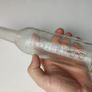 254 - Vintage Clear Glass Beamish Bandon Collectible Decorative Mineral Water Bottle Image 2