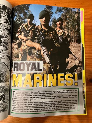 Comic: 'Eagle' annual 1991
