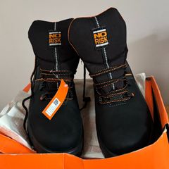No Risk Work Boots Size 10.5