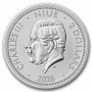 2026 Niue 2 Dollars 1 oz Czech Lion Silver Coin (In Capsule). Mintage 5,500 coins. Image 2