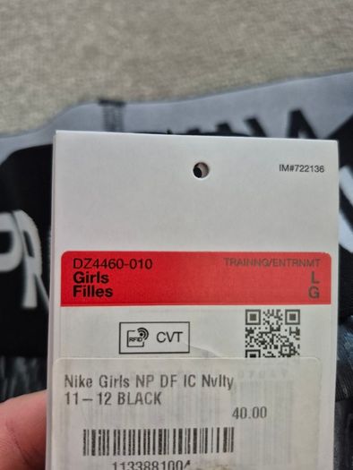 Nike pro leggings Age 11-12