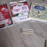 Paper cutting kit and reference book Image 2