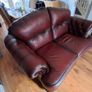 Leather Chesterfield 3 piece suite ( 3-2-1 with sprung pullout bed) Image 7