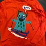 boys t shirt tops long sleeve 3-4 y New Image 9