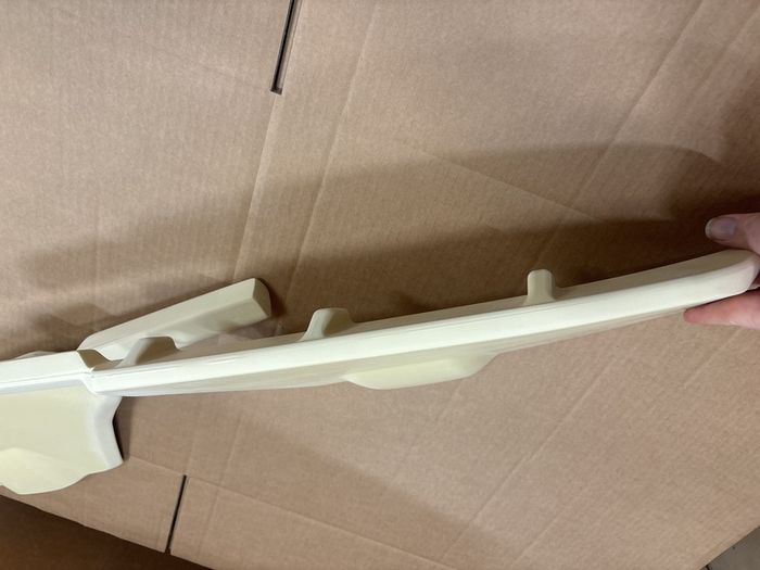 Ford transit custom rear spoiler for 2024 on