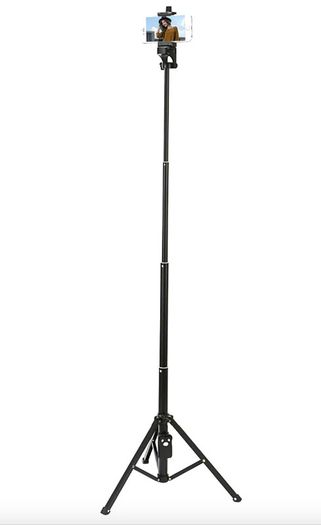 2in1 Portable Mini Cellphone Selfie Stick Tabletop Tripod With Remote Controller
