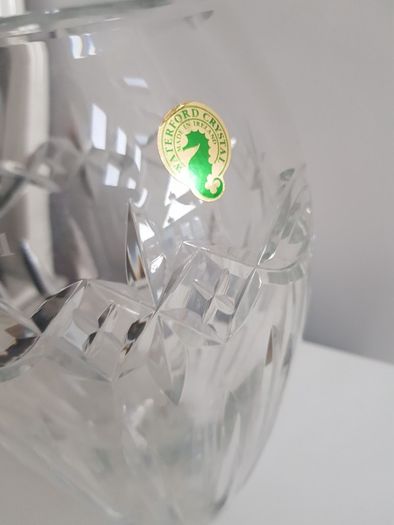 Waterford Crystal Dolmen 9" Vase Celtic Trinity Knot